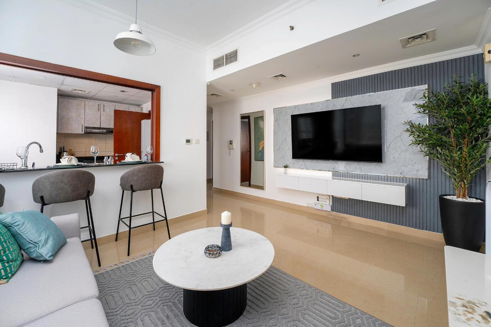Moderne 1br With A Lovely Marina View *